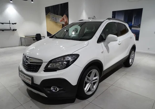 śląskie Opel Mokka cena 52900 przebieg: 140100, rok produkcji 2015 z Żabno